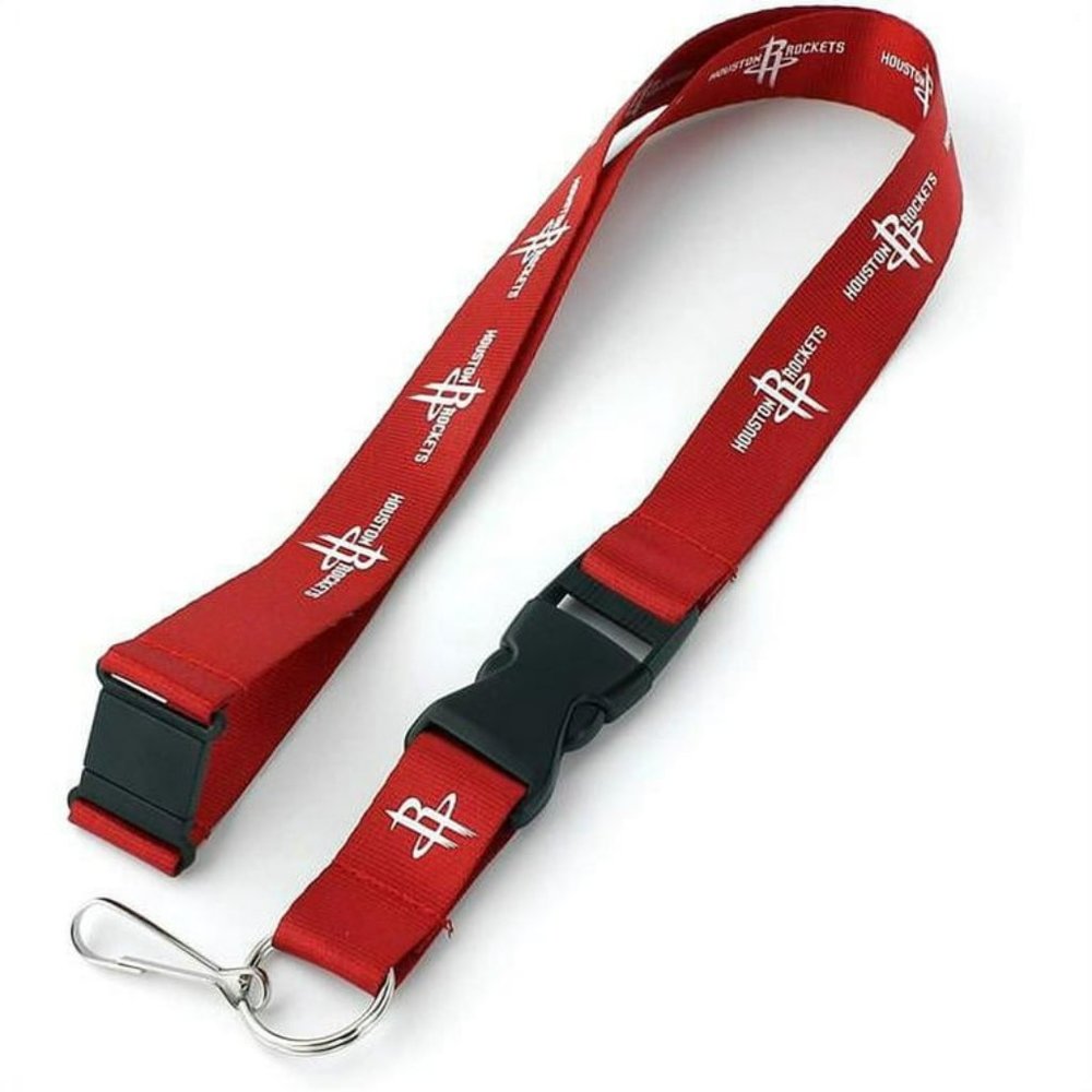 🏀 🆕HOUSTON ROCKETS TEAM LANYARD - NBA - UNISEX